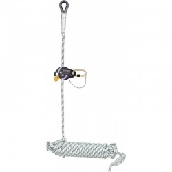 BLOCKER, Antichute compact coulissant sur corde tressée, multi-usage - KRATOS SAFETY