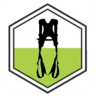 Harnais antichute 2 points d'accrochage, ceinture et boucles automatiques - KRATOS SAFETY