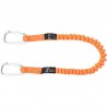 Longe élastique avec connecteurs intégrés pour connexion outils - KRATOS SAFETY