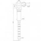 Chape à sertir pour ligne de vie horizontale câble KS-Line (KS 4000) - KRATOS SAFETY