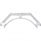 Intermédiaire d'angle 90° (pour mur intérieur) pour ligne de vie horizontale câble KS-Line (KS 4000) - KRATOS SAFETY