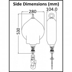 Antichute de charge (maxi 500 kg) - KRATOS SAFETY