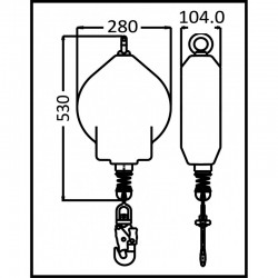 Antichute de charge (maxi 500 kg) - KRATOS SAFETY