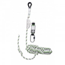 NIRO, Antichute coulissant sur corde tressée 10 m avec absorbeur d'énergie - KRATOS SAFETY