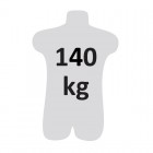 Longe en corde tressée avec absorbeur d'énergie et connecteurs aluminium, lg. 1 m - KRATOS SAFETY