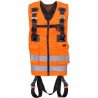 Harnais Gilet haute visibilité orange - KRATOS SAFETY