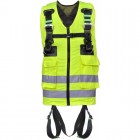 Harnais Gilet haute visibilité jaune - KRATOS SAFETY