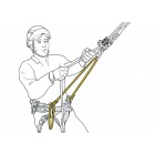 Pont d'attache réglable pour harnais SEQUOIA® et SEQUOIA® SRT