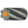 CÂBLE GALVA 6 x 36 fils " Warrington Seale " (1+7+7/7+14 fils) - Âme textile