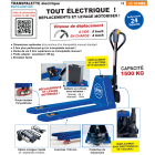TRANSPALETTE ELECTRIQUE 1500 KG