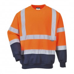 Sweatshirt bicolore HiVis