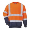 Sweatshirt bicolore HiVis