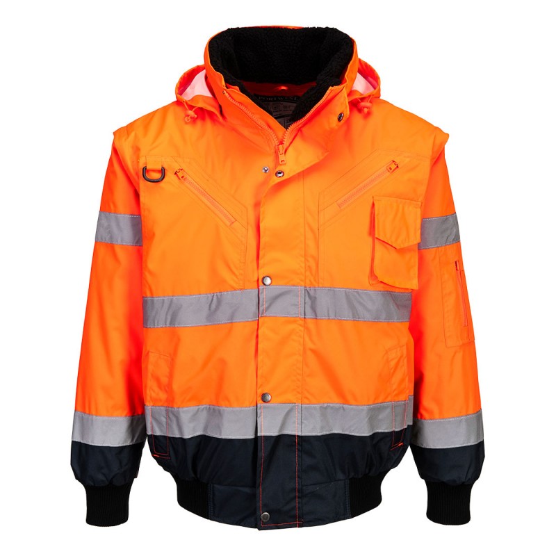 Blouson Haute-Visibilité bicolore 