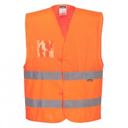 Gilet HV semi-maille