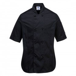 Veste Chef Femme Manches Courtes Rachel