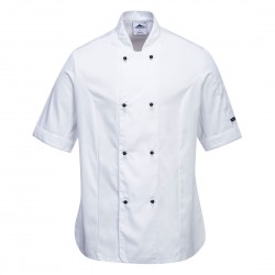 Veste Chef Femme Manches Courtes Rachel