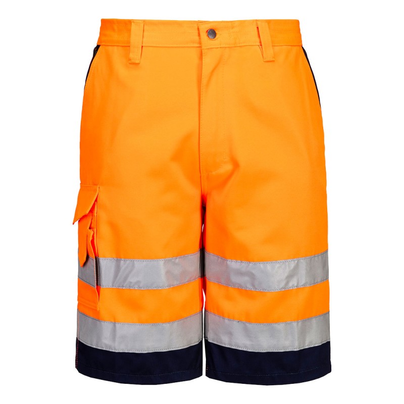 Bermuda HiVis Poly-coton 