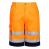 Bermuda HiVis Poly-coton 