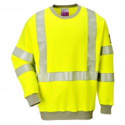 Sweatshirt FR antistatique Hi-Vis 