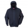 Sweatshirt FR zippe a capuche