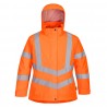 Parka d'hiver haute visibilité pour Femme