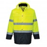 Veste de pluie HV bicolore