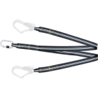 Sangle d'extension amovible FA 10 903 00 avec Dé d'accrochage et maillon rapide 12 mm