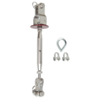 Tendeur pour support d'assurage câble en système rigide - pour installations  16 m