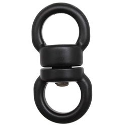 GIROS 1, Émerillon aluminium sur roulement à billes, anneaux diamètre 25 mm