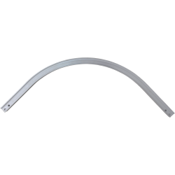 KS-RAIL - Rail intermédiaire d'angle 90° incurvé pour mur extérieur