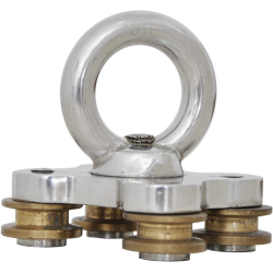 KS-RAIL - Coulisseau sur roulettes pour utilisation au sol ou au plafond