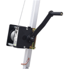 ARGO - Treuil de sauvetage et de travail, câble acier inoxydable 30 m, pour Trépied, MultiSafeWay & EasySafeWay