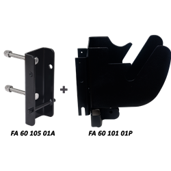 EASYSAFEWAY 1- Ensemble platines d'adaptation universelles pour antichutes à rappel automatique avec treuil de sauvetage intégré