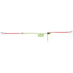 POST LINE - Ligne de vie temporaire horizontale pour 2 utilisateurs, lg. maxi 14m, pour conteneur ISO