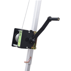ARGO - Treuil de sauvetage et de travail20 m câble Inox, pour Trépied, MultiSafeWay & EasySafeWay