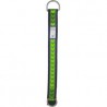 Longe d'ancrage pour grue, sangle largeur 70mm et dé acier