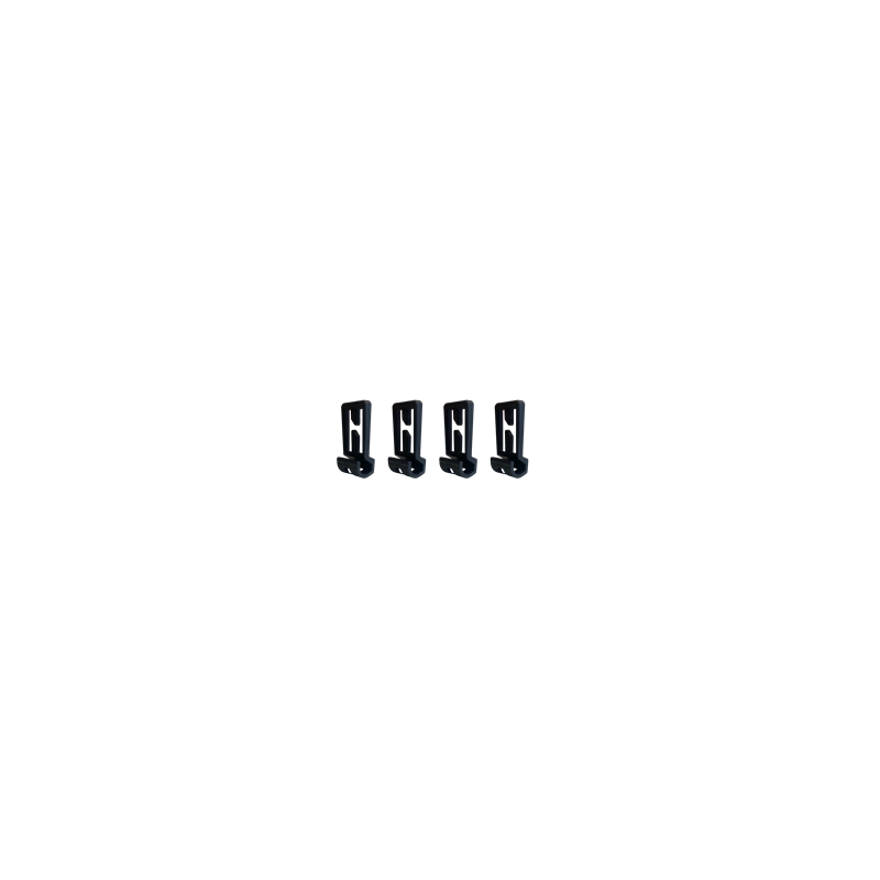 Set de 4 clips pour casquee