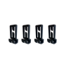Set de 4 clips pour casquee