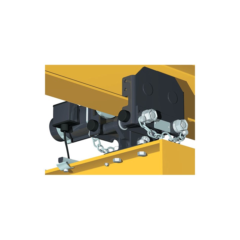 Chariot pour poutre roulante suspendue motorisée