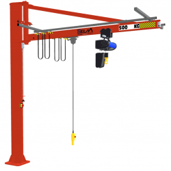 Potences sur fût triangulées