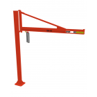 Potences sur fût triangulées à profil creux