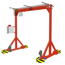 Portiques d'atelier motorisé (Modèle PORTMOT)