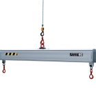 Palonnier monopoutre fixe ALUMINIUM, avec crochets