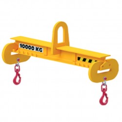 Palonnier de levage réglable ECO SELM avec crochets tournants et manilles - vue d'ensemble