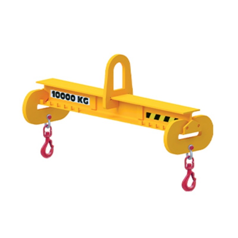 Palonnier de levage réglable ECO SELM avec crochets tournants et manilles - vue d'ensemble