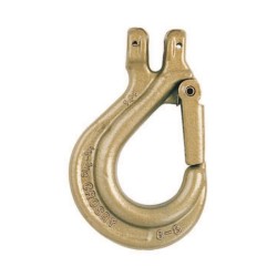 Crosby S-314A Clevis Chain Hook with Integrated Latch