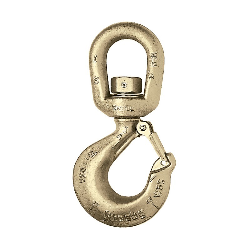 Crosby L-322CN / L-322AN Swivel Hooks with Latch