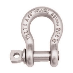 Crosby G-209A Alloy Screw Anchor Pin Shackles