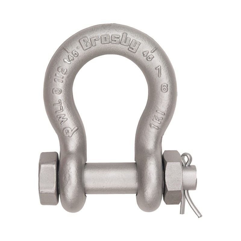 Crosby G-2130A Alloy Bolt Type Anchor Shackles Grade 8