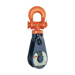 Crosby McKissick Snatch Block with Shackle Fitting, 